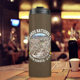 Termo Badlands National Park Vintage Landscape