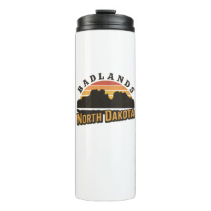Termo Badlands North Dakota Retro