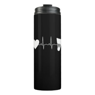 Termo Badminton Ball Heartbeat