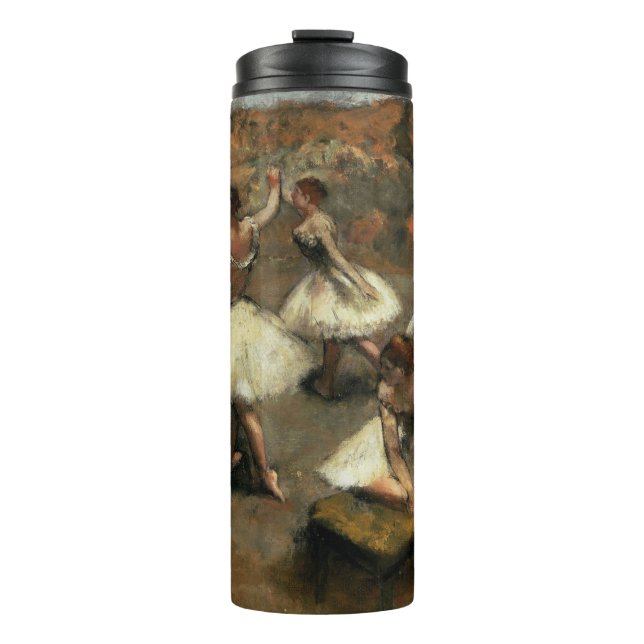 Termo Bailarinas en el escenario - Edgar Degas - c1889 (Anverso)