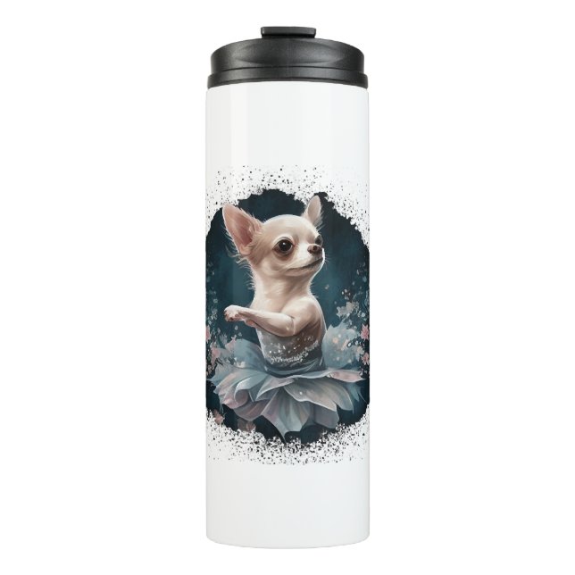 Termo Baile bailando ballet de Chihuahua (Anverso)