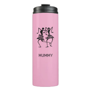 Termo Baile de Celebración Silueta Mumm Rosa
