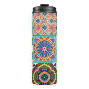 Termo Baldosas cerámicas, mayólica, ornamentabstracta, á