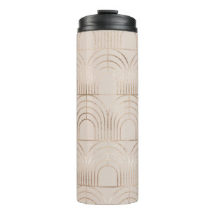 Termo Baldosas De Arco Dorado Art Deco.