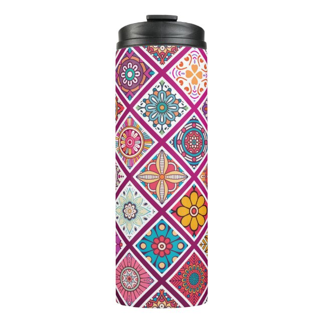 Termo Baldosas marroquíes de Mandala (Anverso)