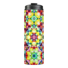 Termo Baldosas mediterráneas, mosaicos de tinta de alcoh