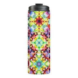 Termo Baldosas mediterráneas, mosaicos de tinta de alcoh