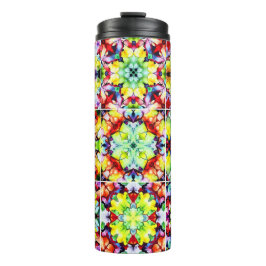 Termo Baldosas mediterráneas, mosaicos de tinta de alcoh