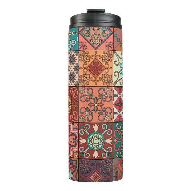 Termo Baldosas Portuguesas: Talavera Estilo Azulejo. (Anverso)