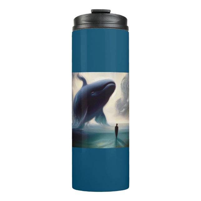 Termo Ballena de animales espirituosos 2 (Anverso)