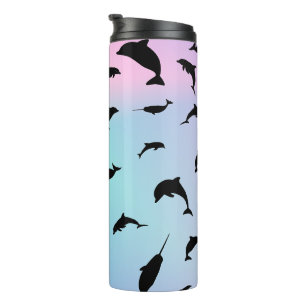 Termo ballena de tiburón de pez sombra en el océano degr