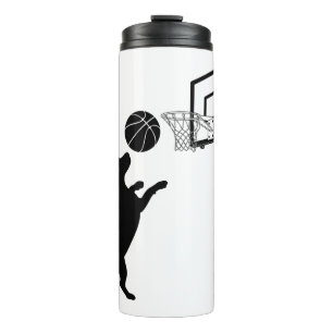 Termo Baloncesto de animales de dibujos animados