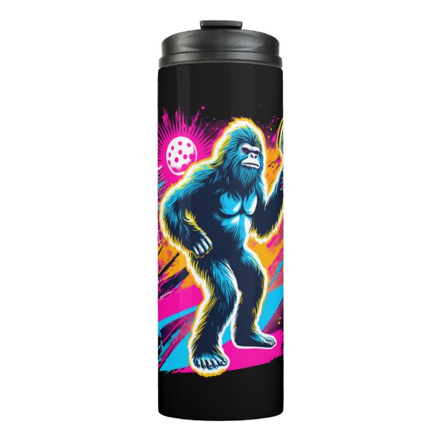 Termo Baloncesto de Sasquatch de los años 1980 (Anverso)