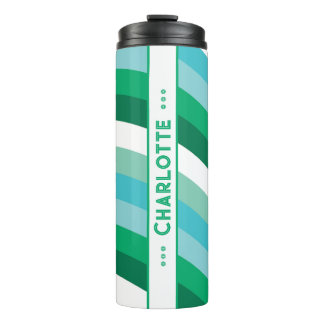 Termo Banda curvada en Tumbler Termal Personalizado Verd