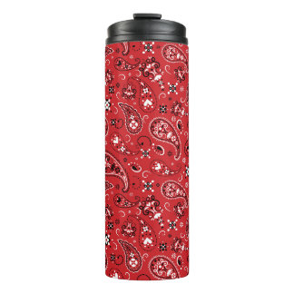 Termo Bandana Red Paisley