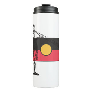 Termo Bandera aborigen australiana y origen aborigen