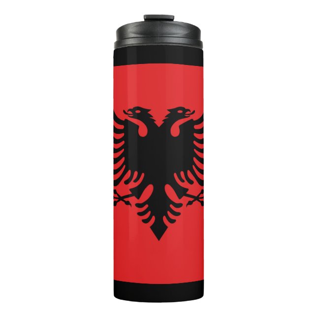 Termo Bandera albanesa (Anverso)