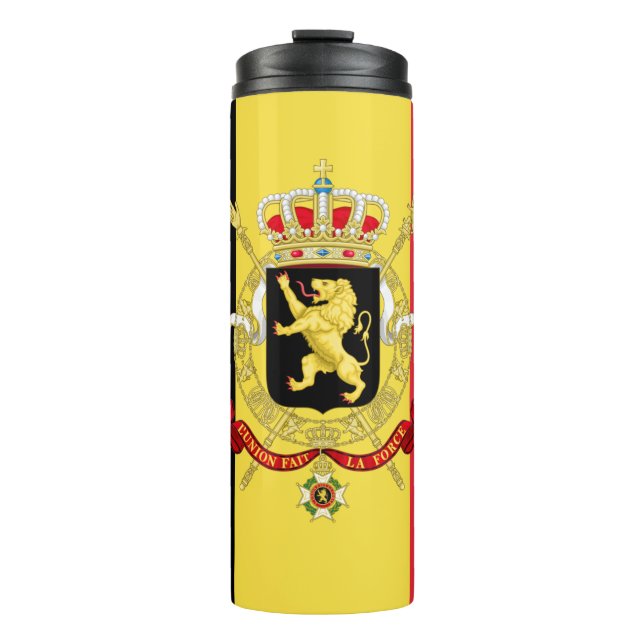 Termo Bandera belga patriótica (Anverso)