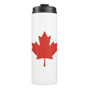 Termo Bandera canadiense patriota