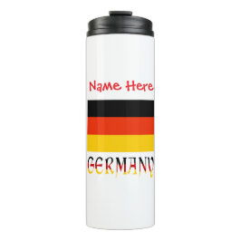 Termo Bandera de Alemania Personalizada