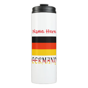 Termo Bandera de Alemania Personalizada