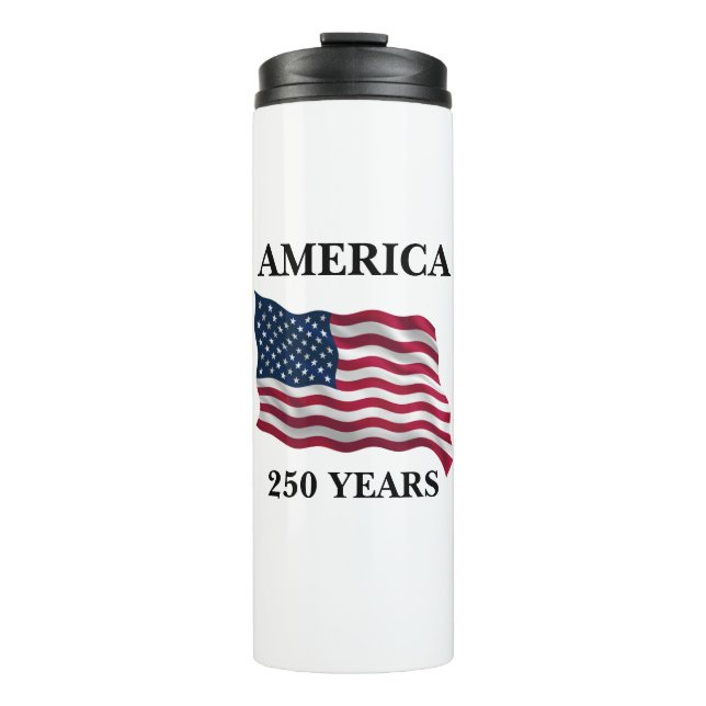 Termo Bandera de América 250 Años (Anverso)
