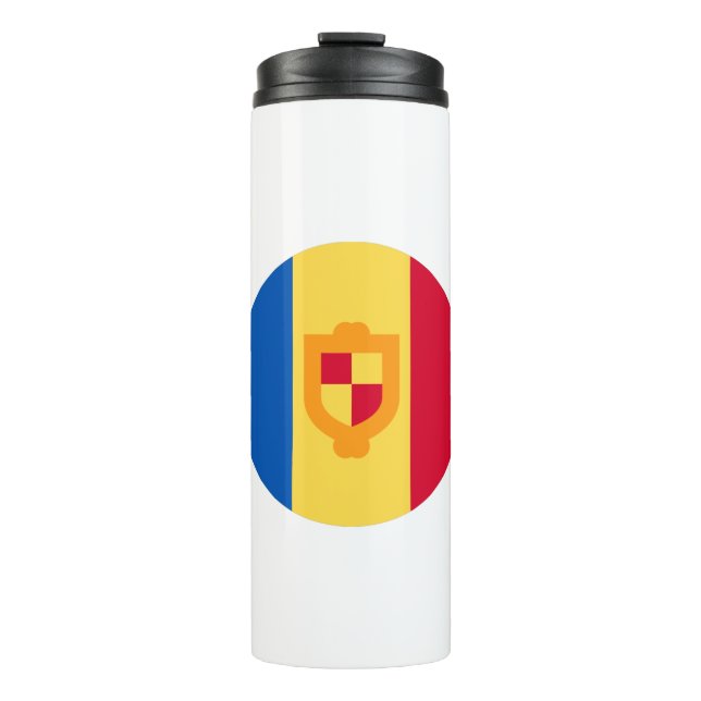 Termo Bandera de Andorra (Anverso)