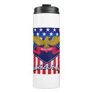 Termo Bandera de Arizona USA