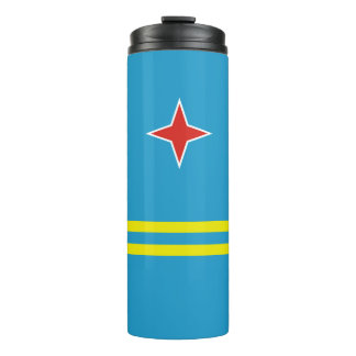 Termo Bandera de Aruba Tumbler totalmente térmico