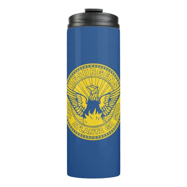 Termo Bandera de Atlanta, Georgia Thermal Tumbler (Anverso)