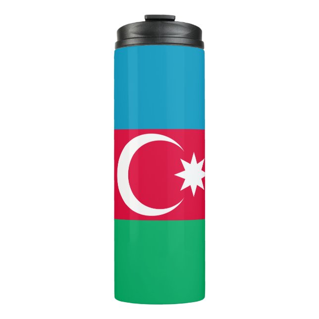 Termo Bandera de Azerbaiyán Patriótica (Anverso)