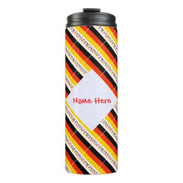 Termo Bandera de baldosas personalizada de Alemania