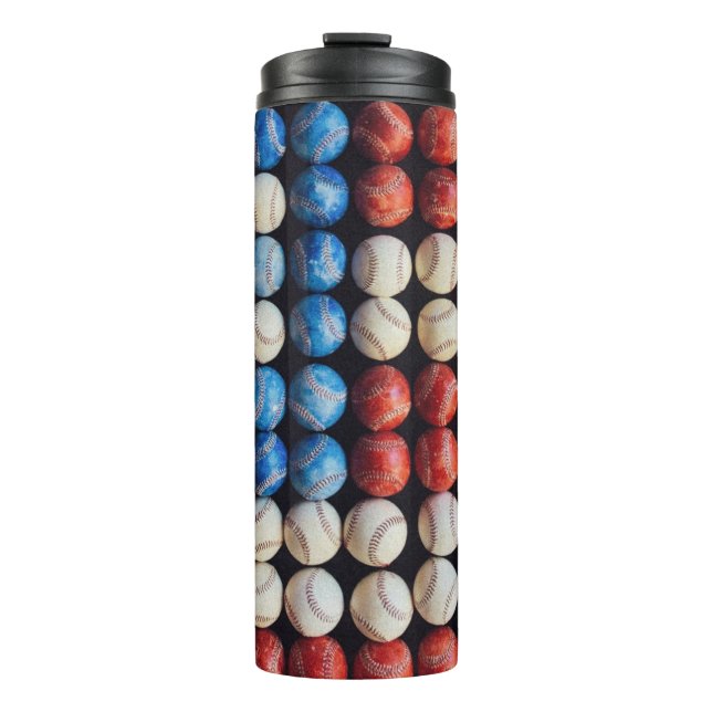 Termo Bandera de Béisbol Americana (Anverso)