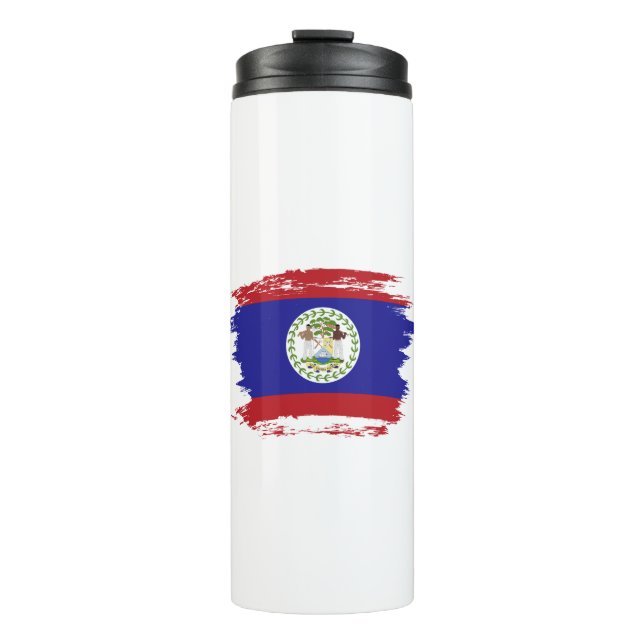 Termo Bandera de Belice (Anverso)