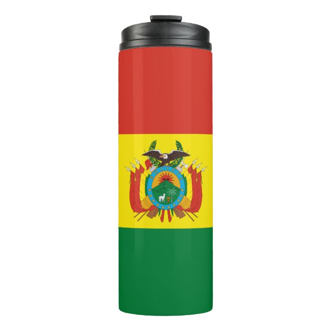 Termo Bandera de Bolivia Patriótica (Anverso)