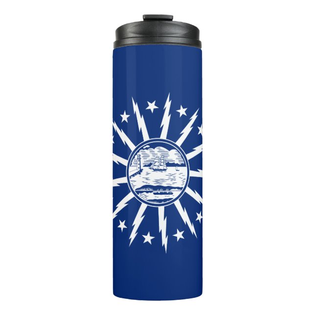 Termo Bandera de Búfalo, Tumbler Termal de Nueva York (Anverso)