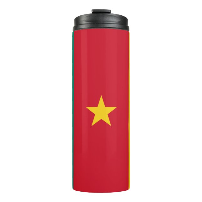 Termo Bandera de Camerún Patriótico (Anverso)
