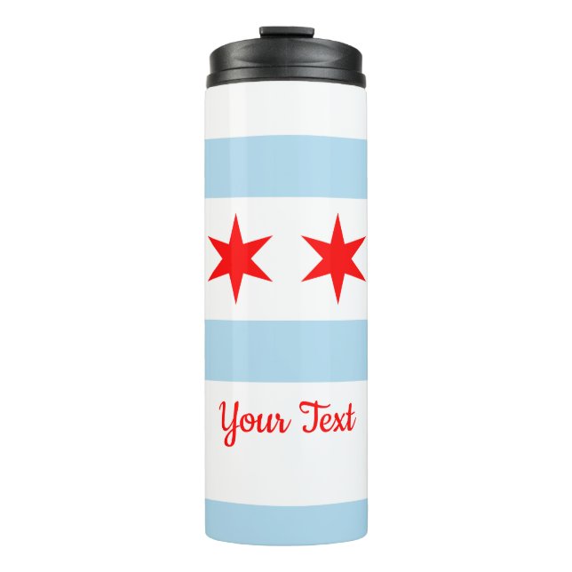 Termo Bandera de Chicago, Tumbler Termal de Illinois (Anverso)
