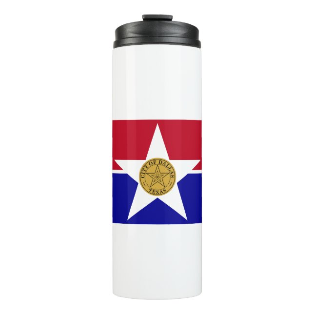 Termo Bandera de Dallas Texas (Anverso)