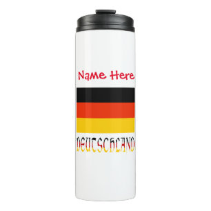 Termo Bandera de Deutschland Personalizada