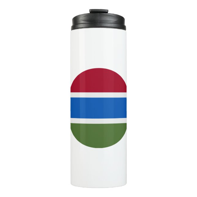 Termo Bandera de Gambia (Anverso)