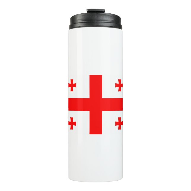 Termo Bandera de Georgia (Anverso)