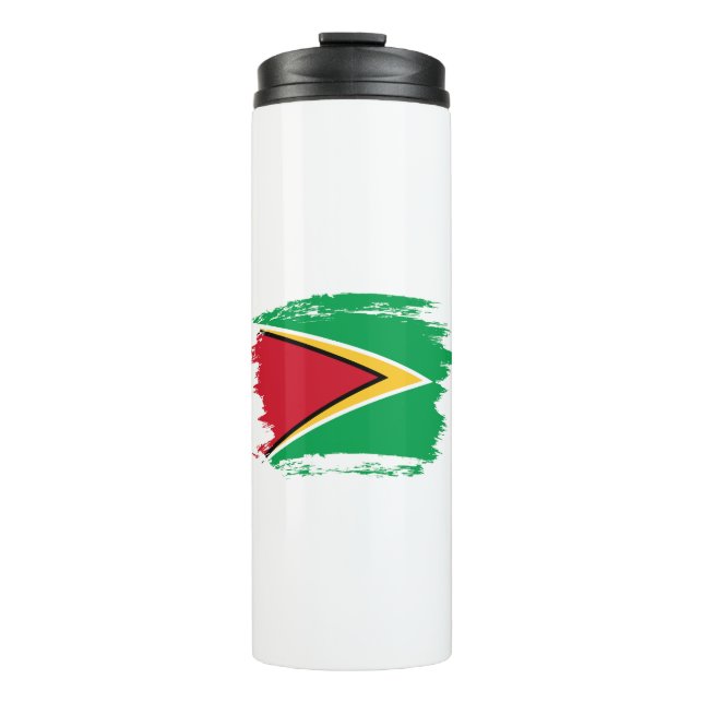 Termo Bandera de Guyana (Anverso)