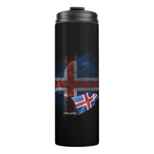 Termo bandera de Islandia