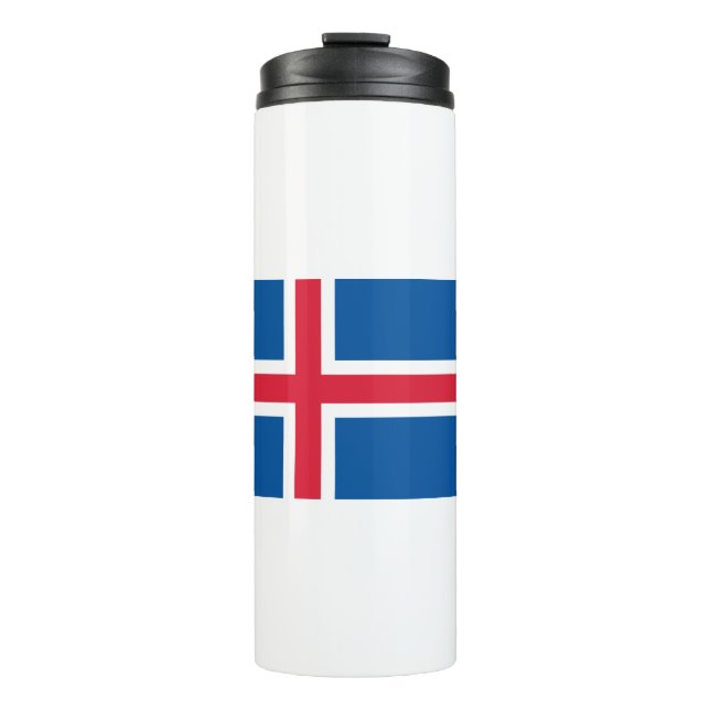 Termo Bandera de Islandia (Anverso)