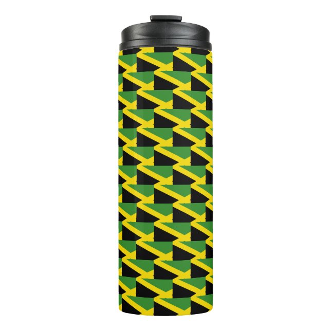 Termo Bandera de Jamaica personalizado (Anverso)