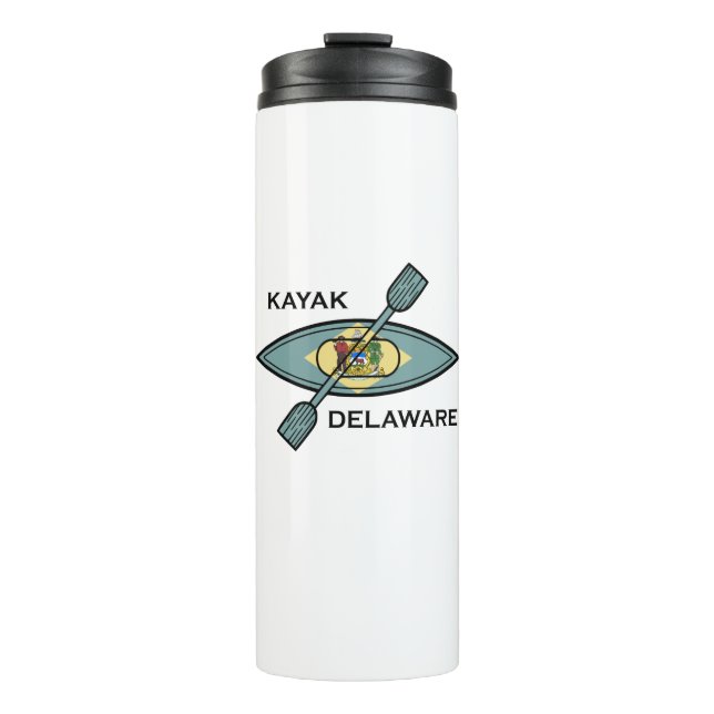 Termo Bandera de Kayak Delaware (Anverso)