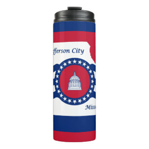 Termo Bandera de la ciudad de Jefferson, Tumbler Termal