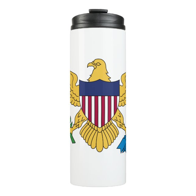 Termo Bandera de las Islas Vírgenes de los Estados Unido (Anverso)