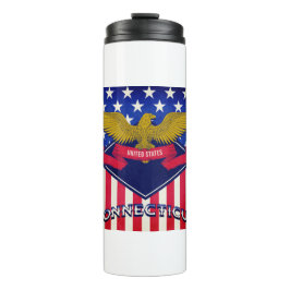 Termo Bandera de los Estados Unidos de Connecticut